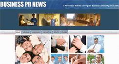 Desktop Screenshot of businessprnews.com